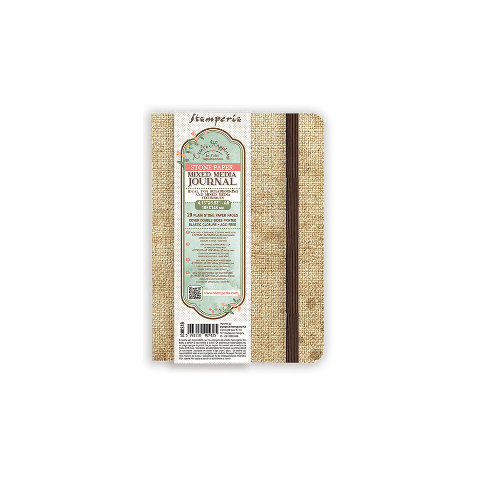 Stamperia Stone Paper Journal